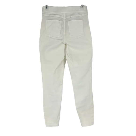 SPANX pull on, Stretch, Distress Frayed hem, white Jeans SZ S - Picture 1 of 9